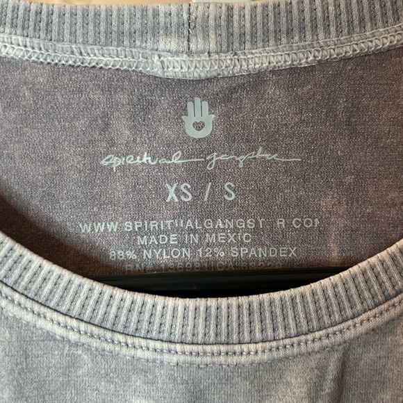 Spiritual Gangster Women’s Gym Life Crop Tank Top nwot XS/S - Picture 3 of 3